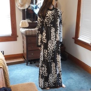 Long vintage dress.
